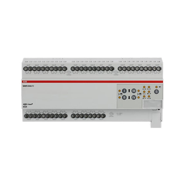 ABB Schalt-/Jalousieaktor 24fach 6A, REG SAH/S24.6.7.1